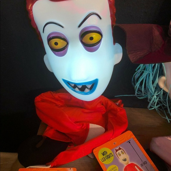 Nightmare Before Christmas Light-Up Hanging Decor Lock Shock Barrel Halloween - Picture 11 of 11